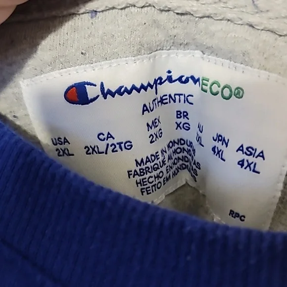 Men's Champion crewneck sweatshirt 2xl - Picture 3 of 4